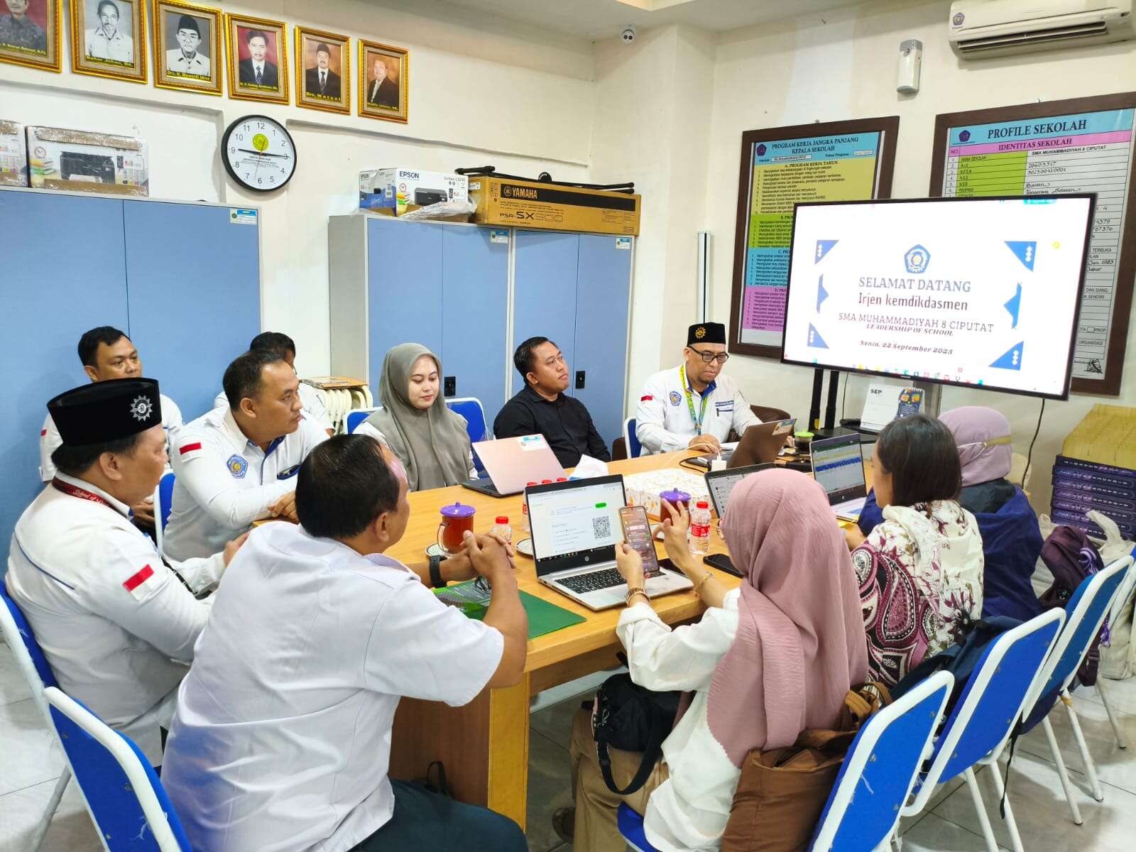 Irjen Kemendikbud; Revitalisasi Sarana SMA Muhammadiyah 8 Ciputat.2025